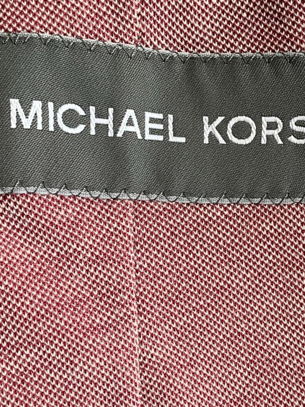 Mens Michael Kors Pink Two Button Cotton Blend Lightweight Sport Blazer (40S) - Picture 3 of 13